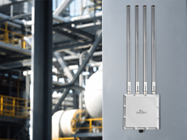 工业级大功率WiFi 6 AP助力电厂扩建项目打造稳定无线覆盖网络